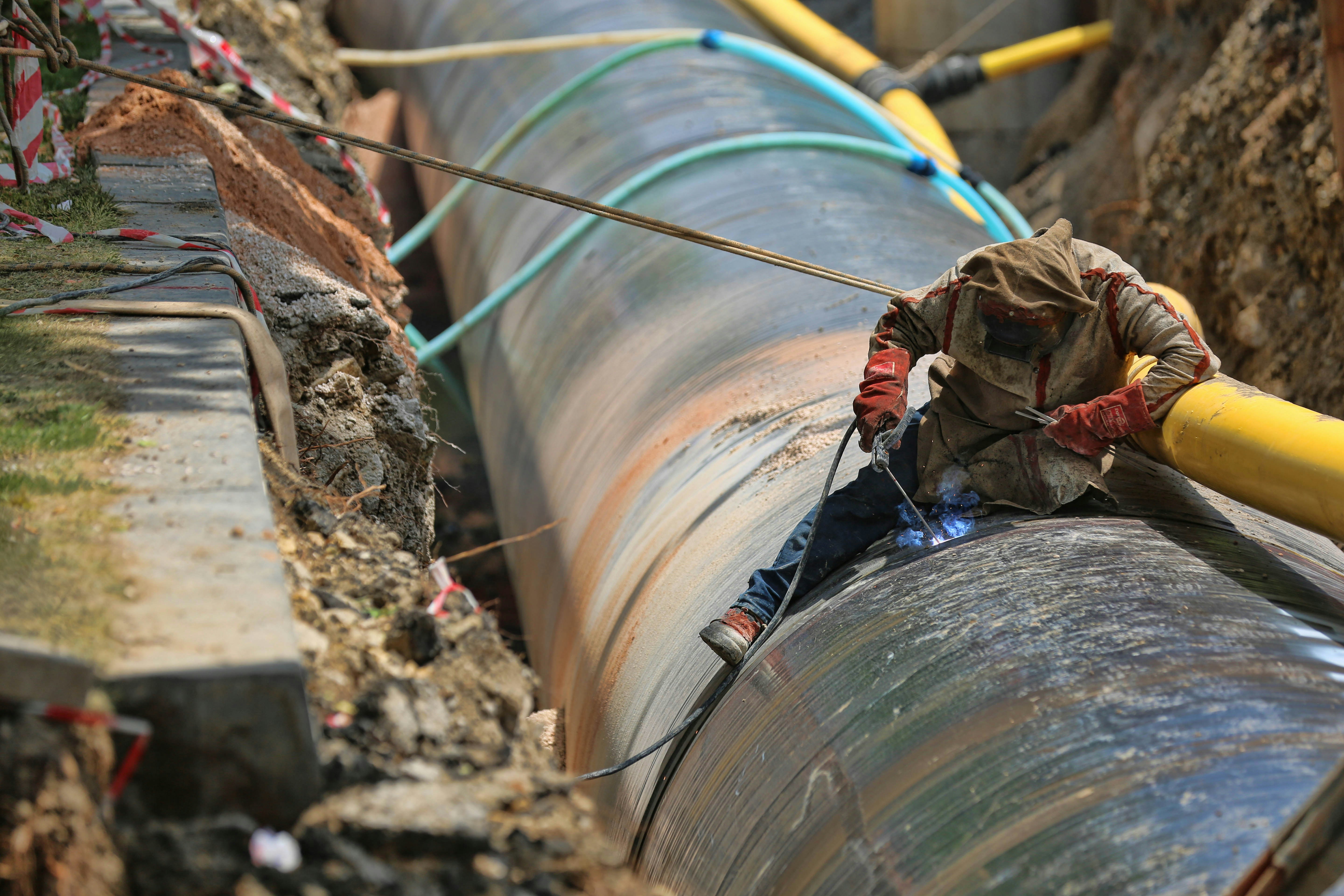Oil and gas pipeline infrastructure